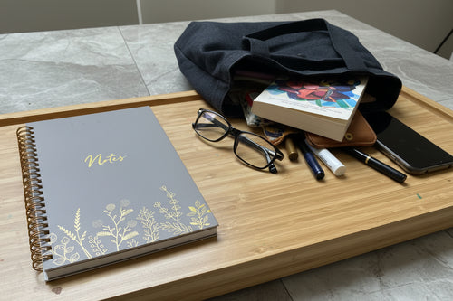 Grace Notes-Aesthetic Spiral Notebook