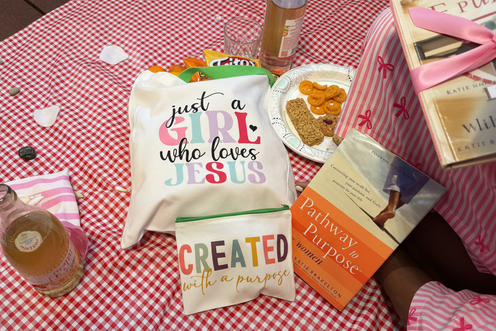 “Faith & Sunshine Tote – Tote Bag with Purse & Inspirational Quote”