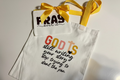“Faith & Sunshine Tote – Tote Bag with Purse & Inspirational Quote”